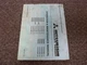 Mitsubishi FD30K FD35K Forklift Lift Truck Owner Operator Maintenance Manual