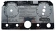 Lincoln SA-200 Black Face Mirrored Two Tone Gloss Photometal Faceplate 9SL5750