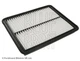 For BLUE PRINT ADG02246 AIR FILTER