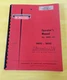 Vtg Kearney & Trecker Milwaukee Model 1400-1800 Milling Operator's Manual 66pgs.