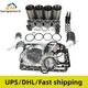 Overhaul Rebuild Kit for Isuzu 4LE2 Engine Kobelco SK75SR SK70SR-2 Excavator