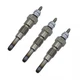 3 Heater Glow Plug for Kubota D600 D750 D850 D950 D1102 D1302 D1402 V1200 Engine