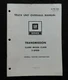 1973 GENERAL MOTORS TRUCK CLARK MODEL CL408 5-SPEED TRANSMISSION REPAIR MANUAL