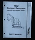 GENUINE GEHL 753Z COMPACT EXCAVATOR PARTS CATALOG MANUAL SER. #AD02517 & UP