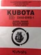Kubota D850 BWS-1 Diesel Engine Parts Catalog Manual Tractor Skid Steer B1500