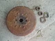 McCormick Farmall F12 F14 IH tractor ORIGINAL brake drive drum w/ nuts & washers