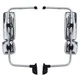 Chrome Door Mirror Pair Left&Right Side For International 4300 4200 2002-2018