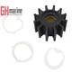 FORD &mdash; UK Engines Flexible Impeller Kit 2713 E 2714 E 2722 GENESIS 4-cyl. Marine