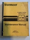 Vermeer V-3550a Tractor/Attachments Maintenance Manual