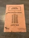 Onan Parts Catalog CCK  MS 674F MSV 775F 885F 913F  929F 960F 982F 1031F 1060F