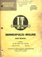 Minneapolis-Moline T&T Shop Service Manual Series 335-445 Jet Star 4 Star Super