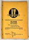 I&T Tractor Manual #O-7 Oliver Shop Manual Models 99 * Super 99 * Super 99GM