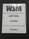 Kubota WSM Work Shop Manual Front Loader Tractor Booklets NOS LA1944