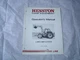 HESSTON L-350, L-350H Loader operator's manual