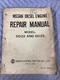ORIGINAL NISSAN DIESEL ENGINE MODEL SD22 SD33 SERVICE REPAIR MANUAL