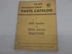 1962 Parts Catalog TC-89 for International 606 and 2606 Series Tractors