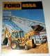 Ford 655A Tractor Loader Backhoe Sales Brochure Literature AD-2300 ORIGINAL!