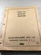 Allis Chalmers HD21GP Tractor Parts Catalog Manual