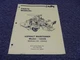 LeeBoy 1200S Asphalt Maintainer Parts Catalog Manual PN 1200992 xz