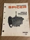 Spicer Service Manual ES60-5 & CM59 Series Transmission Bulletin # 2360-1