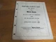 New Idea No. SH-75 Repair Parts List Model 60, 61 451 Shredder & 450 Rotary Cutt