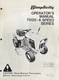 Simplicity 7000-6 speed series OEM operator's manual 10HP 16HP 42" 48" Decks