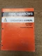 Allis-Chalmers Vintage No. 2500 Series Non-fold Disc Harrows Operator's  Manual