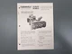 Gravely 44" 38" Snowblower Owners Manual ~ 1975