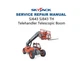Skyjack SJ643 SJ843 TH  Telescopic Boom Service Manual | USB & Link