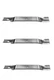 New 3 Pack Mower Blades fits Grasshopper 3452 6152 9052 9552 9852 320239 52"