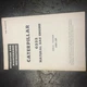 CATERPILLAR CAT ENGINE G333 333 OPERATION MAINTENANCE 58B1-UP