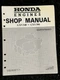 1994 Honda GXV340 GXV390 Engine Shop Manual SUPPLEMENT