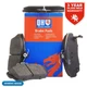 Quinton Hazell Replacement Braking System Front Axle Brake Pad Set - BP812