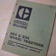 CAT Caterpillar 824 834 Roller Compactor Owner Maintenance Manual guide book
