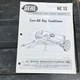 Unsealed Gehl HC 15 Cure-All Hay Conditioner SERVICE Parts Manual Form 2249A @B7