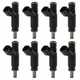 8 flow matched fuel injectors 04591851AA fit 05-09 Jeep Dodge Chrysler 4.7L 5.7L