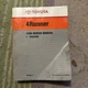 Toyota 4-Runner 1990 OEM Shop Service Repair Manual Guide Transmission 4X4 DIY