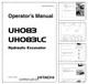Hitachi UH083 UH083LC Excavator Operators Manual PDF