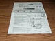 Vintage TECUMSEH  VINTAGE MINIBIKE GO KART ENGINE  MANUAL 8 PAGES HM80 HM90 