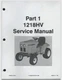 Power King 1218HV Garden Tractor Service manual 95 pages