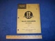 Allis Chalmers Implement Tractor Model D-21 Shop Manual # AC-18 I&T Shop Service