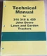 New Technical Service Manual John Deere 316 318 420 Lawn Garden Tractor Repair