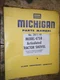 CLARK MICHIGAN 475B ARTICULATED TRACTOR SHOVEL FACTORY PARTS MANUAL 2877-R1