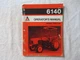 Allis-Chalmers 6140 Tractor Owner Operator's Manual Original 62 Pages 1984