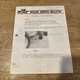 Vintage 1970 Massey Ferguson MF 630 Dozer Blade Dealer Service Bulletin