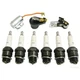 Ignition Tune-Up Kit Points/Condenser/Rotor/Spark Plugs for Oliver 1800 Tractor