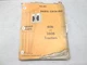Parts Catalog for International 606 & 2606 Utility Tractors TC-89