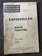 Caterpillar DW20 Tractor Operation Maintenance Instruction Manual 87E 88E Book