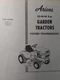 Ariens S-12 S-14 S-16 Vickers Hydro Garden Tractor Service & Parts Manual 931001