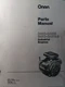 Onan B48G-GA020 & GA019.9 Engine Parts Manual Garden Tractor John Deere Sears